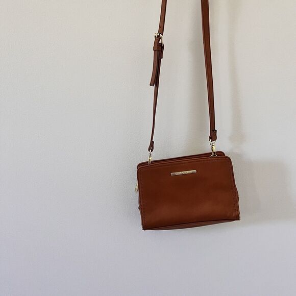 Steve Madden Blannis Cognac Crossbody Women's Bag - Picture 12 of 15